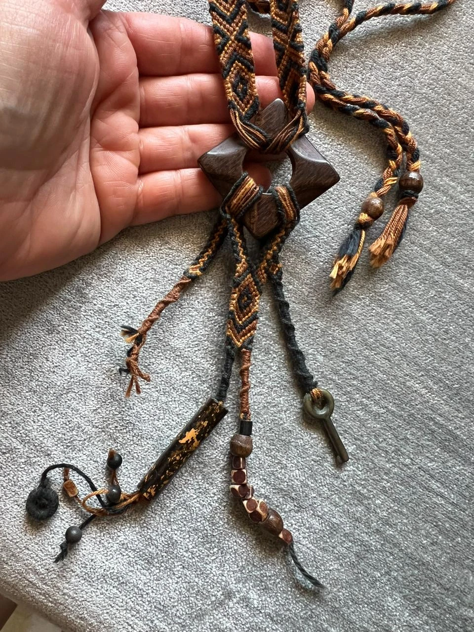 Collier en macramé – photo 6